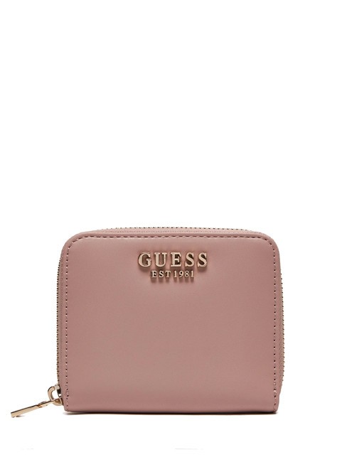 GUESS LAUREL  Cartera mini con cremallera ROSE - Carteras Mujer