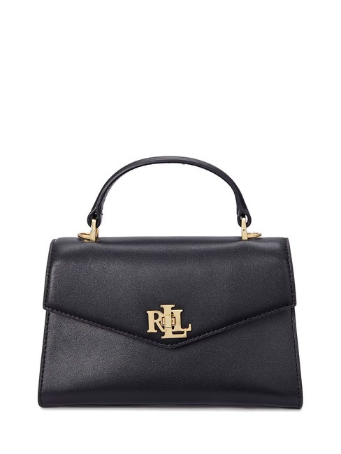 RALPH LAUREN FARRAH Bolso maletín de piel negro2 - Bolsos Mujer