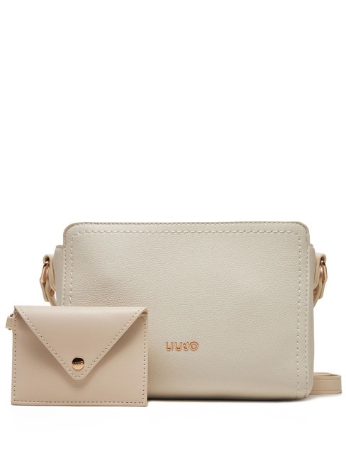 LIUJO MANHATTAN Mini bolso de hombro crema - Bolsos Mujer