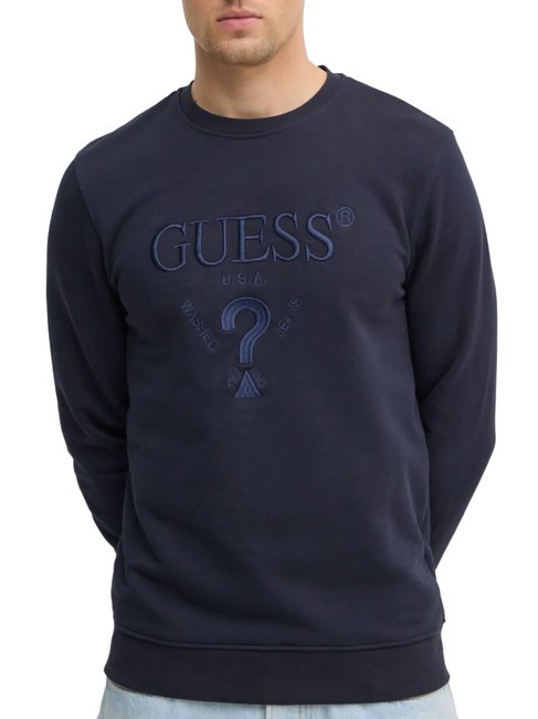 GUESS BEAU Sudadera con cuello redondo smartblue - Sudaderas