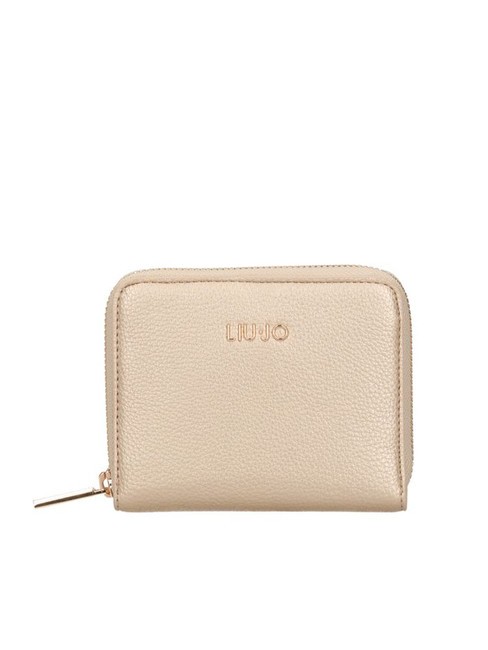 LIUJO CALIWEN Cartera mediana con cremallera oro - Carteras Mujer