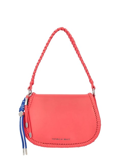 TOSCA BLU AMALFI Bolso bandolera pequeño con solapa CORAL - Bolsos Mujer