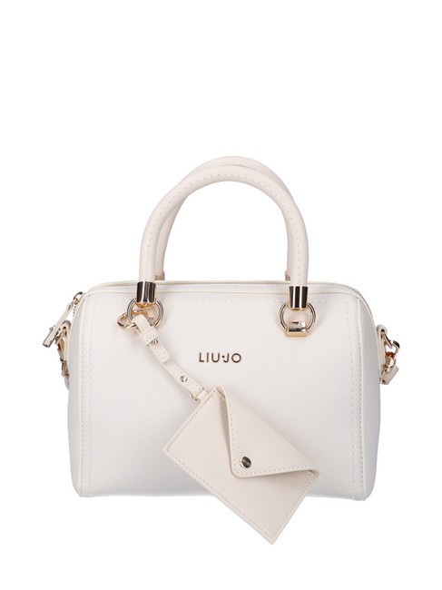 LIUJO MANHATTAN Bolsa de baúl con bolsa crema - Bolsos Mujer