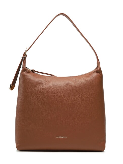 COCCINELLE GLEEN Bolso bandolera, en piel BRULE - Bolsos Mujer