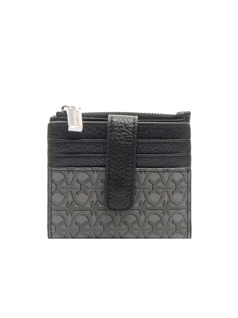 COCCINELLE METALLIC COATED MONOGRAM Mini billetera MUL.FRU.NOIR / NO - Carteras Mujer