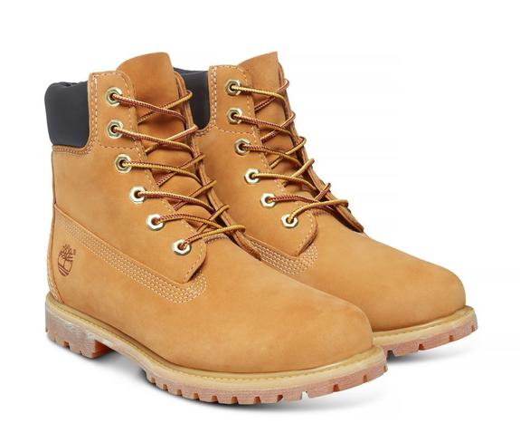 TIMBERLAND Botines 6 PULGADAS PREMIUM, en nubuck amarillo - Zapatos Mujer