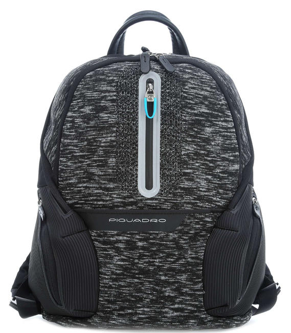 PIQUADRO Mochila Línea COLEOS ACTIVE, soporte para PC de 13 ", con paquete de baterías negro - Mochilas para portátil