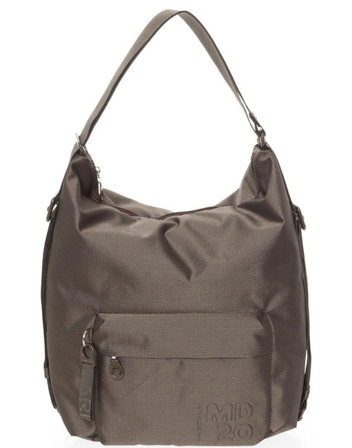 MANDARINA DUCK MD20 Bolso saco transformable en mochila pirita - Bolsos Mujer