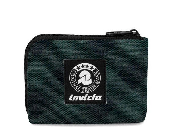 INVICTA  BILL Monedero de tejido PINE AGUJA PLAID - Estuches y Accesorios