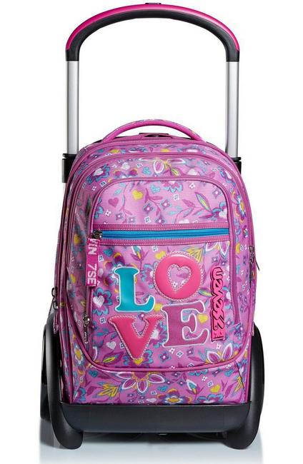 SEVEN TYRE LOVE SONG TYRE LOVE SONG Mochila con ruedas Ciclamina - Mochilas con ruedas