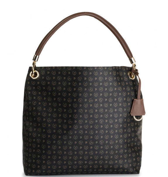 POLLINI Heritage Bronze Bolso de hombro negro marrón - Bolsos Mujer