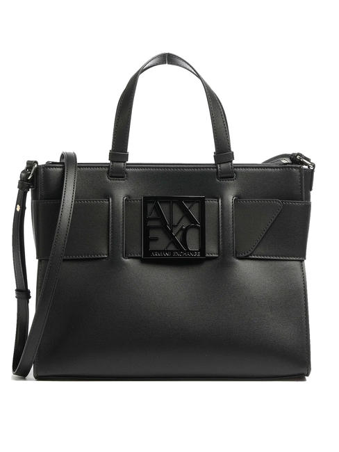 ARMANI EXCHANGE borsa tote media Bolso tote, con bandolera negro - Bolsos Mujer