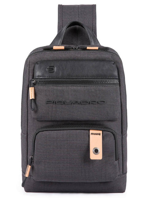 PIQUADRO  BLAME Mochila de un hombro, soporte para iPad negro - Mochilas para portátil