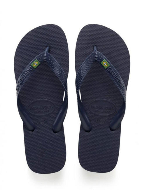 HAVAIANAS  Chanclas BRASIL LOGO navyblu - Zapatos unisex