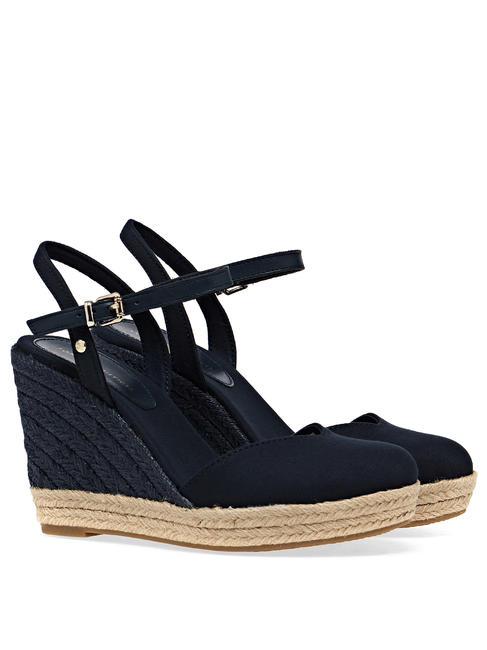 TOMMY HILFIGER  Sandalias estilo alpargatas altas cielo del desierto - Zapatos Mujer