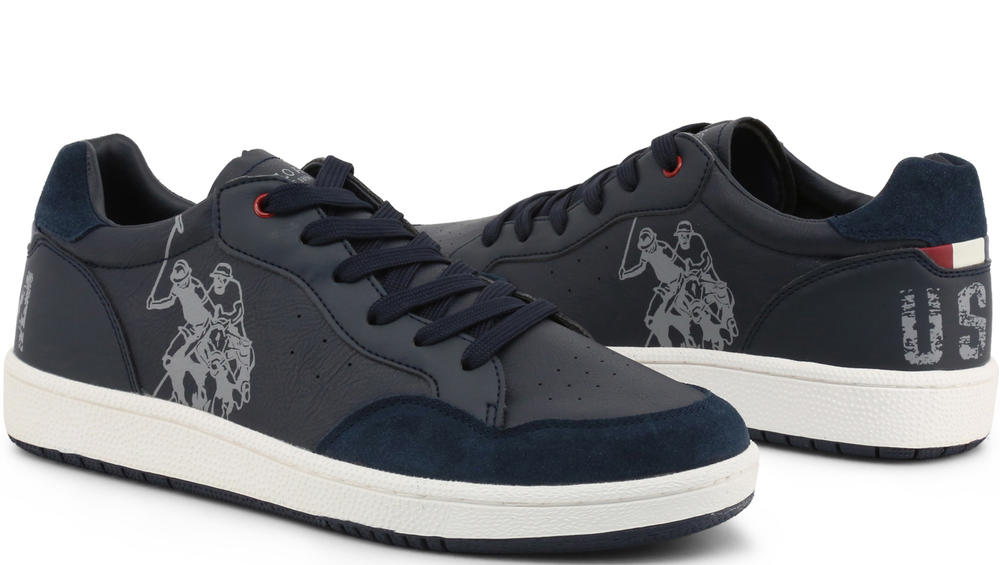 Zapatillas U.s. Polo Assn. Rikon Club Oscuro Azul - ¡compra A Precios