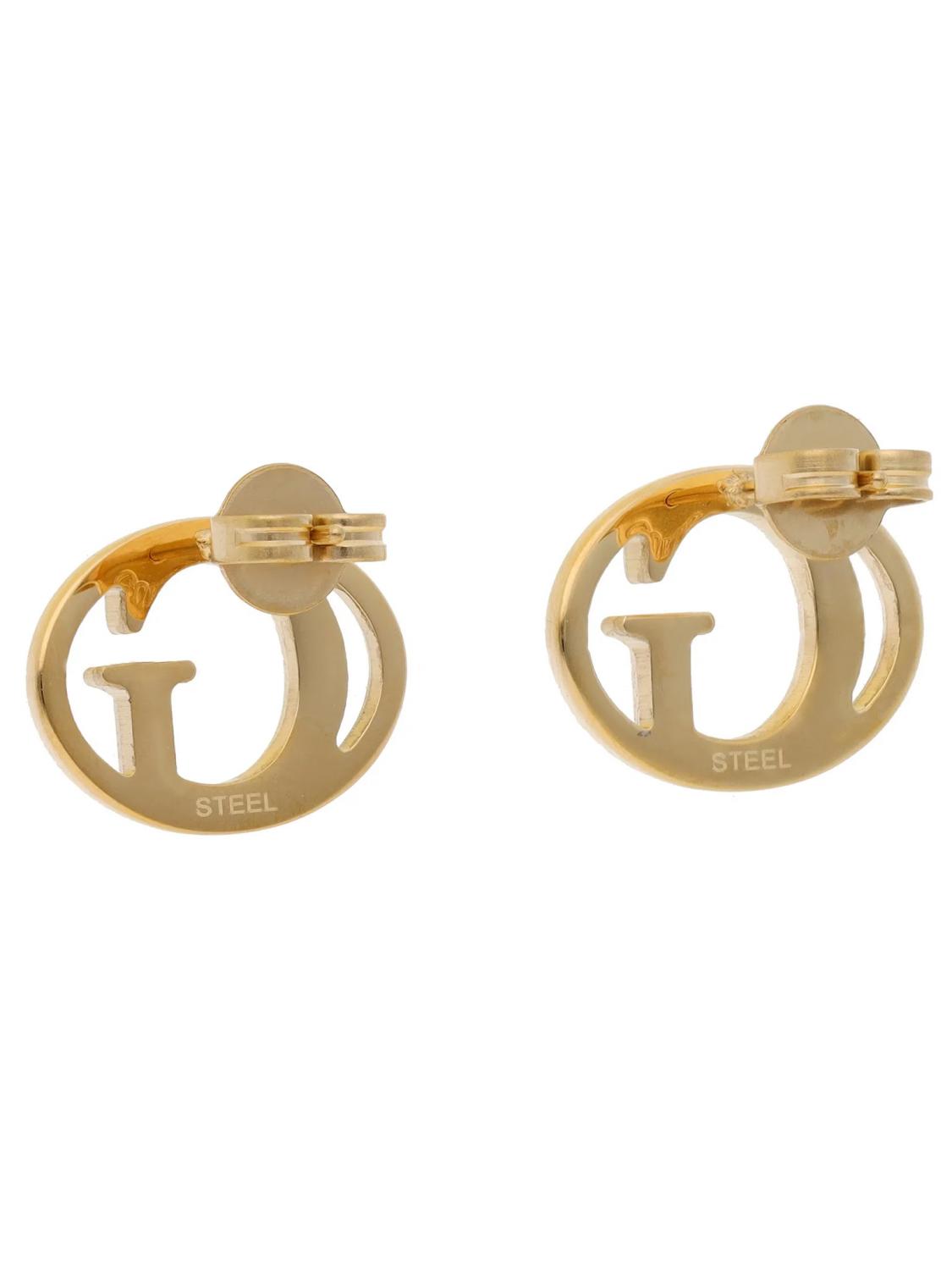 Guess G Logo Studs Aretes Oro Amarillo - ¡Compra A Precios De Outlet!