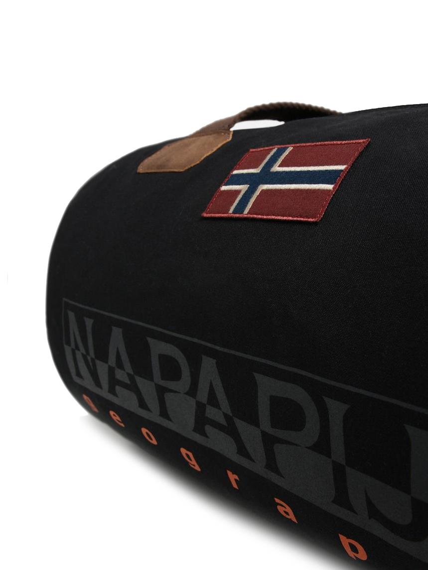 fecha llegar Romper Napapijri Bering Small Bolsa De Deporte Con Logo Negro 041 - ¡Compra En Le  Sac!