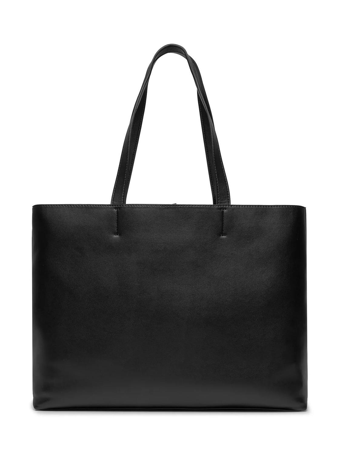 Calvin Klein Jeans sculpted shopper bag in black